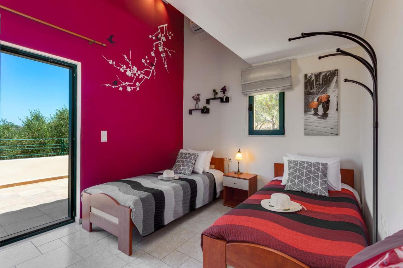 Villa Chloe By Villa Plus Armenoi  Ngoại thất bức ảnh